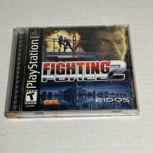 Sony Fighting Force 2 Game - Black and Blue